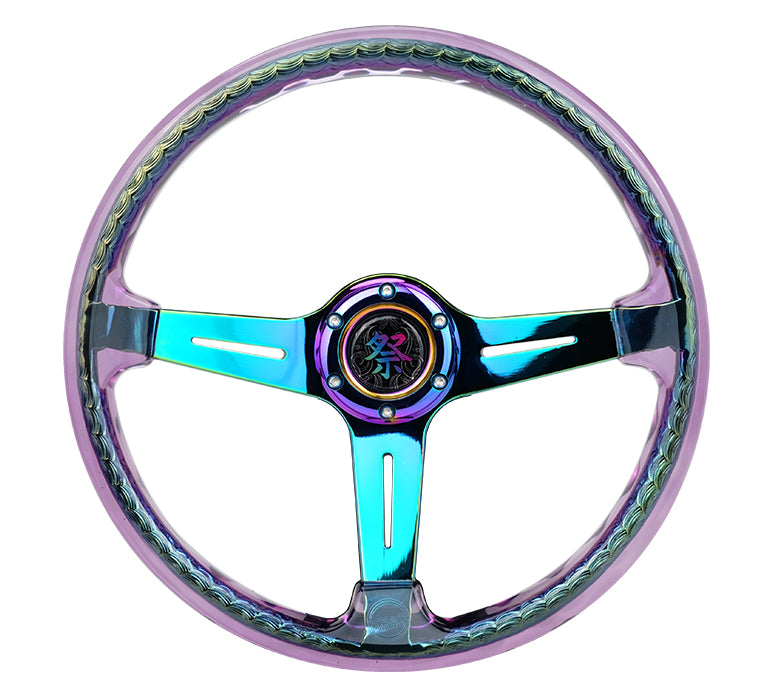 NRG RST-027MC-PP 350mm Matsuri Acrylic Reinforced Steering Wheel