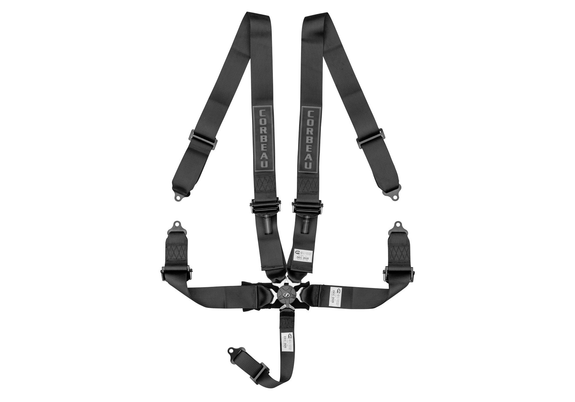 Corbeau 3" 5-Point Camlock Harness Belts 53001B