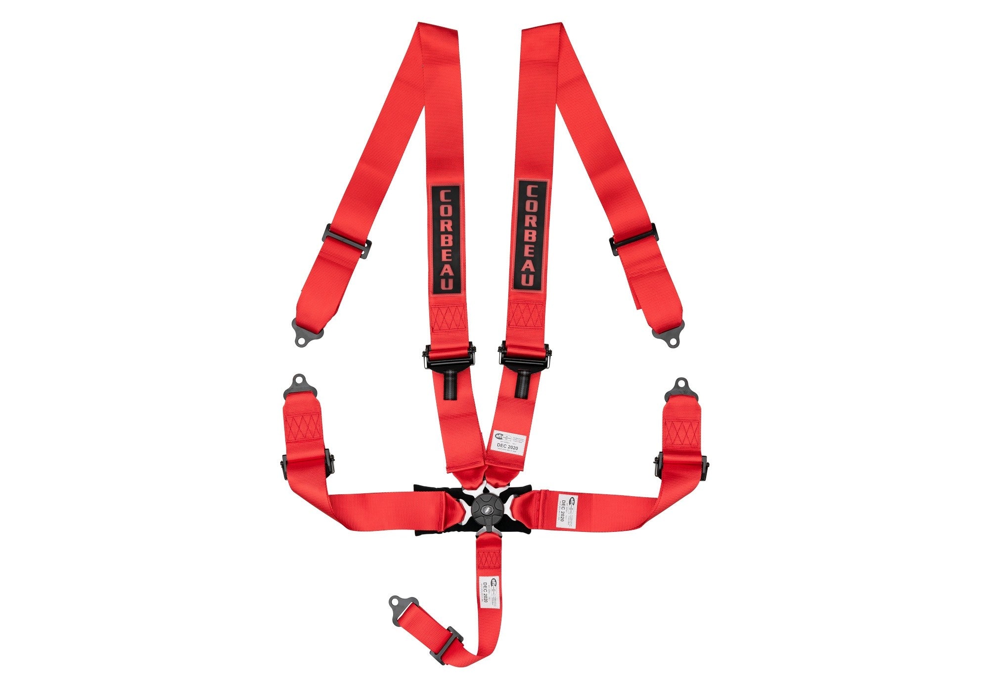 Corbeau 3" 5-Point Camlock Harness Belts 53007B