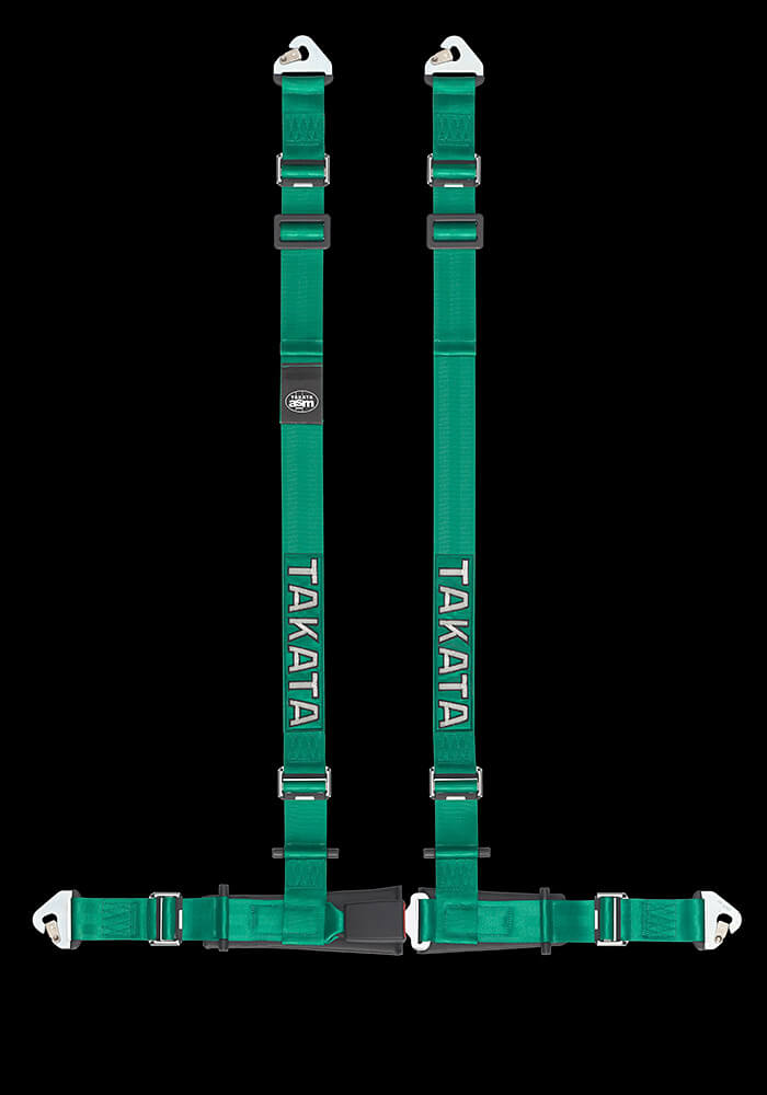 Takata Racing DRIFT II Snap Harness Street Harness - Green