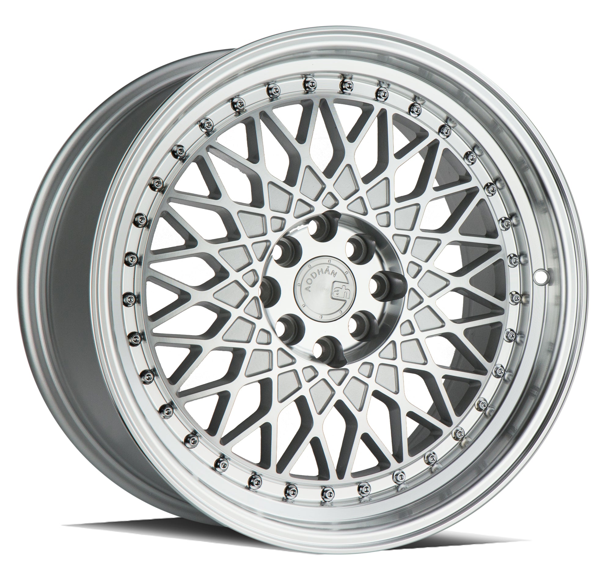 Aodhan AH05 17x9 4x100/114.3 +25 Silver Machined Face And Lip