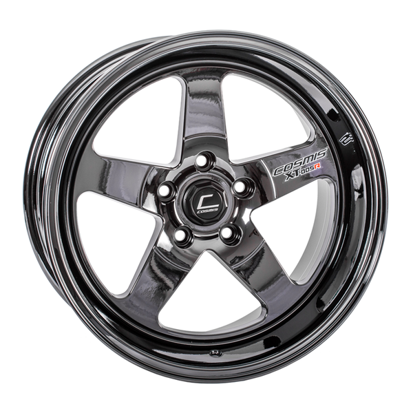 Cosmis Racing XT-005R Black Chrome Wheel 17x9.5 +5mm 5x114.3