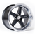 Cosmis Racing XT-005R Wheel Black w/ Machined Lip & Milled Spokes 18x10 +20mm 5x120