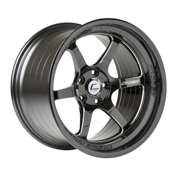 Cosmis Racing XT-006R Black w/  Machined Spokes Wheel 18x11 +8mm 5x114.3