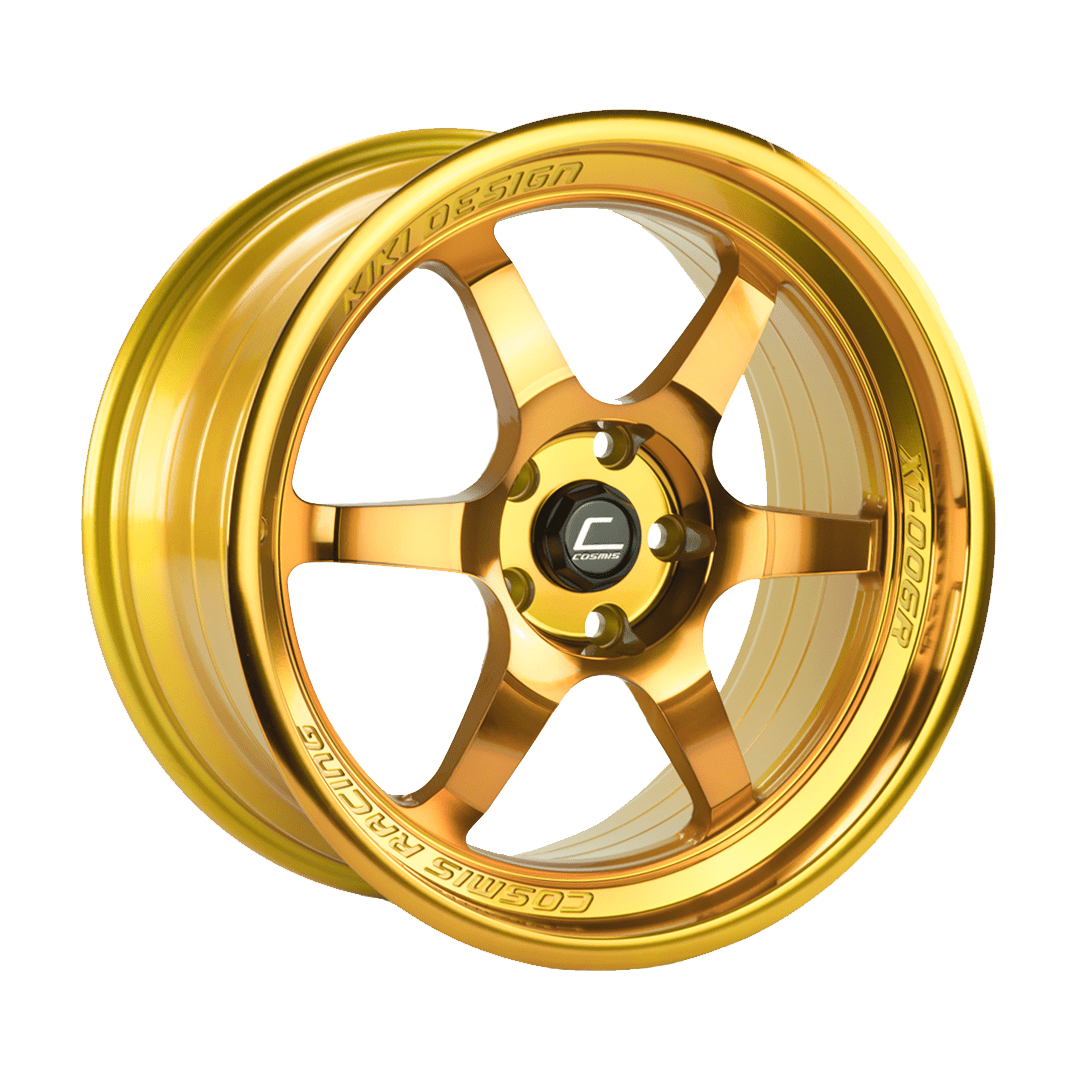 Cosmis Racing XT-006R Hyper Gold Wheel 18x9 +30mm 5x114.3