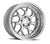 Aodhan DS01 18x10.5 5x114.3 +15 Silver Machined Lip w/Chrome Rivets