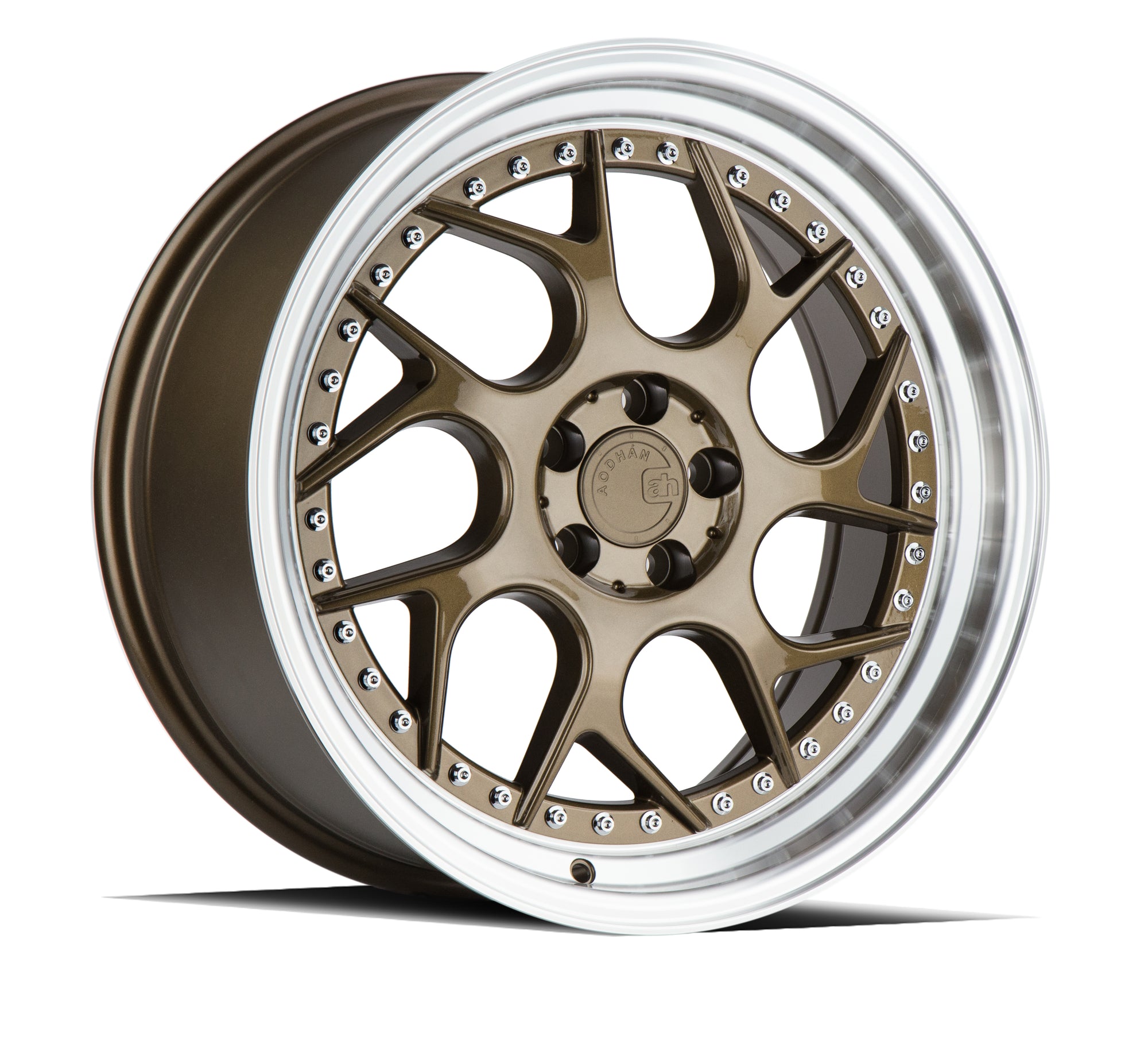 Aodhan DS01 18x8.5 5x100 +35 Bronze w/Machined Lip