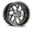 Aodhan DS01 18x8.5 5x100 +35 Black Vacuum W/ Gold Rivets