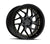 Aodhan DS01 18x8.5 5x100 +35 Gloss Black W /Gold Rivets