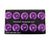 NRG FW-150PP Purple with Color Matched Bolts Rivets for Plastic Fender Washer Kit (Set of 10) - M6 Sizes Fits 10mm Bolts