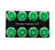 NRG FW-800GN Green with Color Matched Bolts Rivets for Plastic Fender Washer Kit (Set of 8) - M8 Size Fits 12mm Bolts