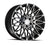 Aodhan LS001 18x9.0 5X100 +30 Matte Black w/Machined Face