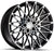 Aodhan LS001 19x9.5 5X112 +30 Matte Black w/Machined Face