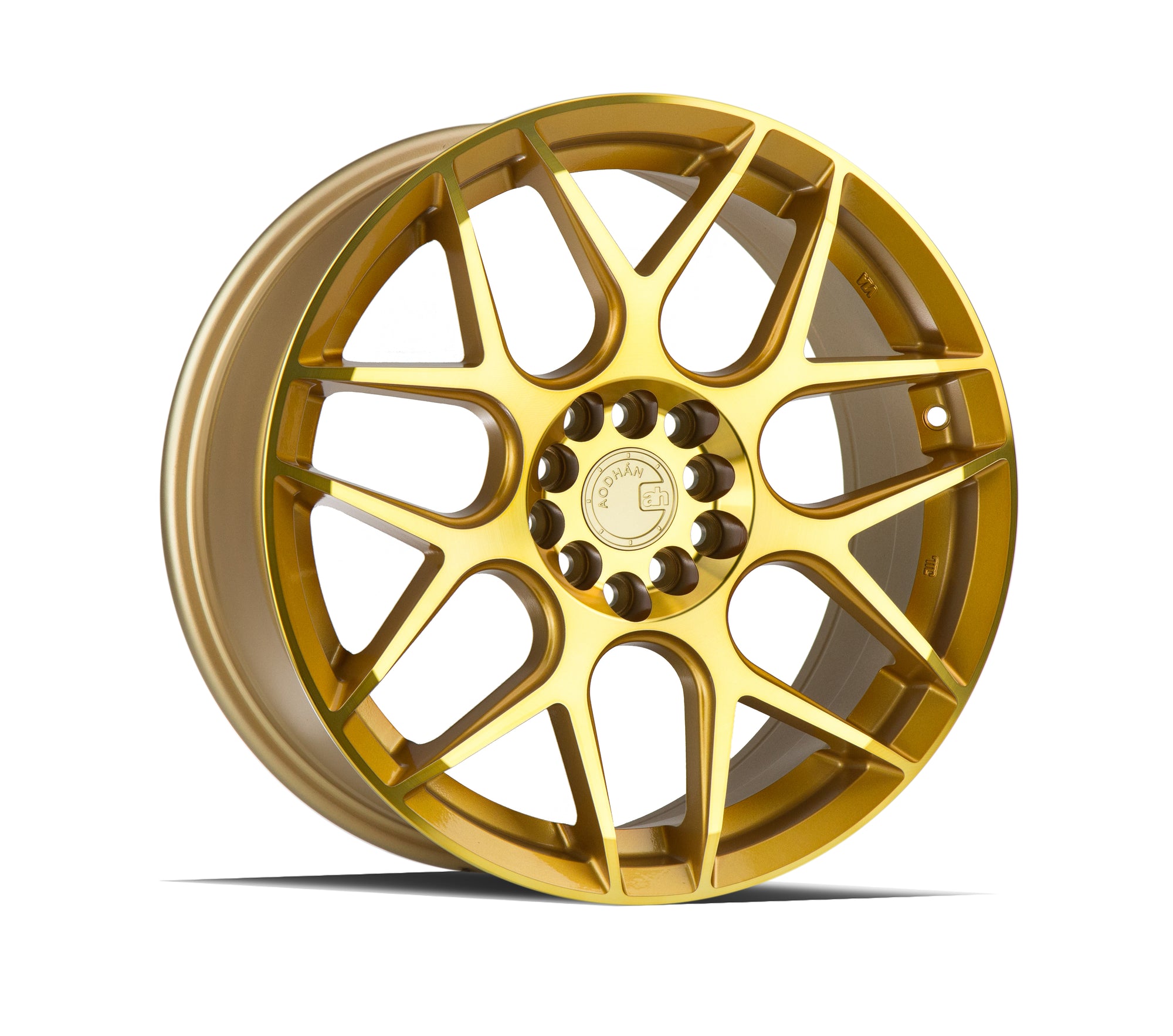 Aodhan LS002 17x7.5 5x100/114.3 +35 Gold Machined Face