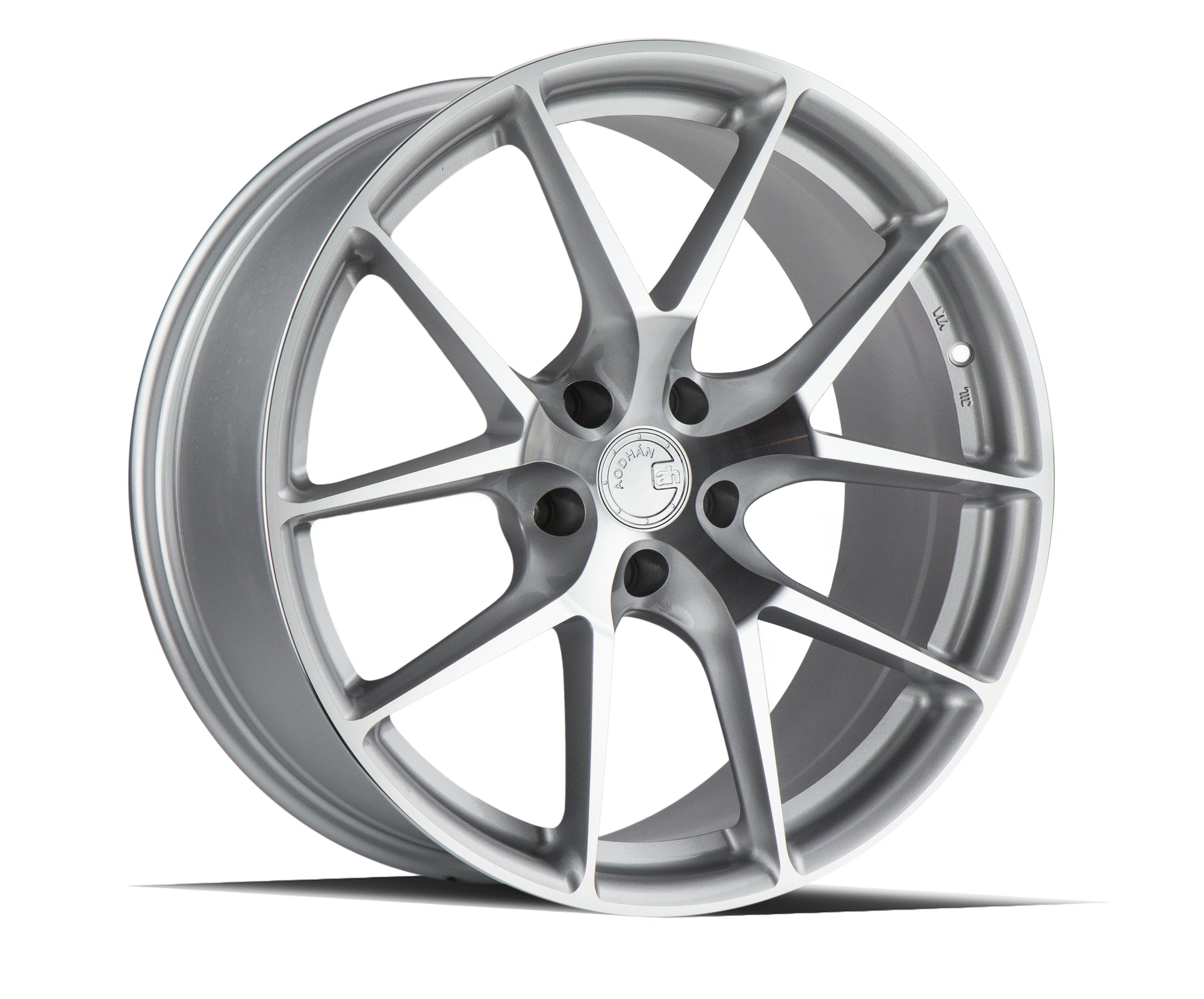 Aodhan LS007 17x7.5 5X100 +35 Silver Machined Face