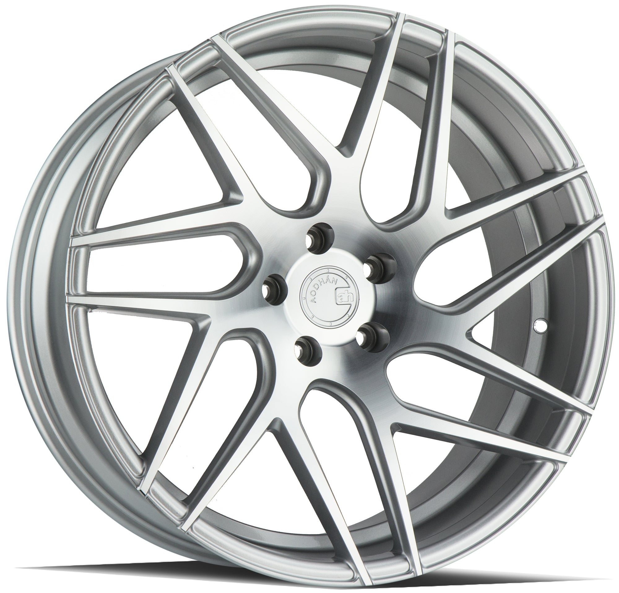 Aodhan LS008 20x9 5x114.3 +30 Silver Machined Face