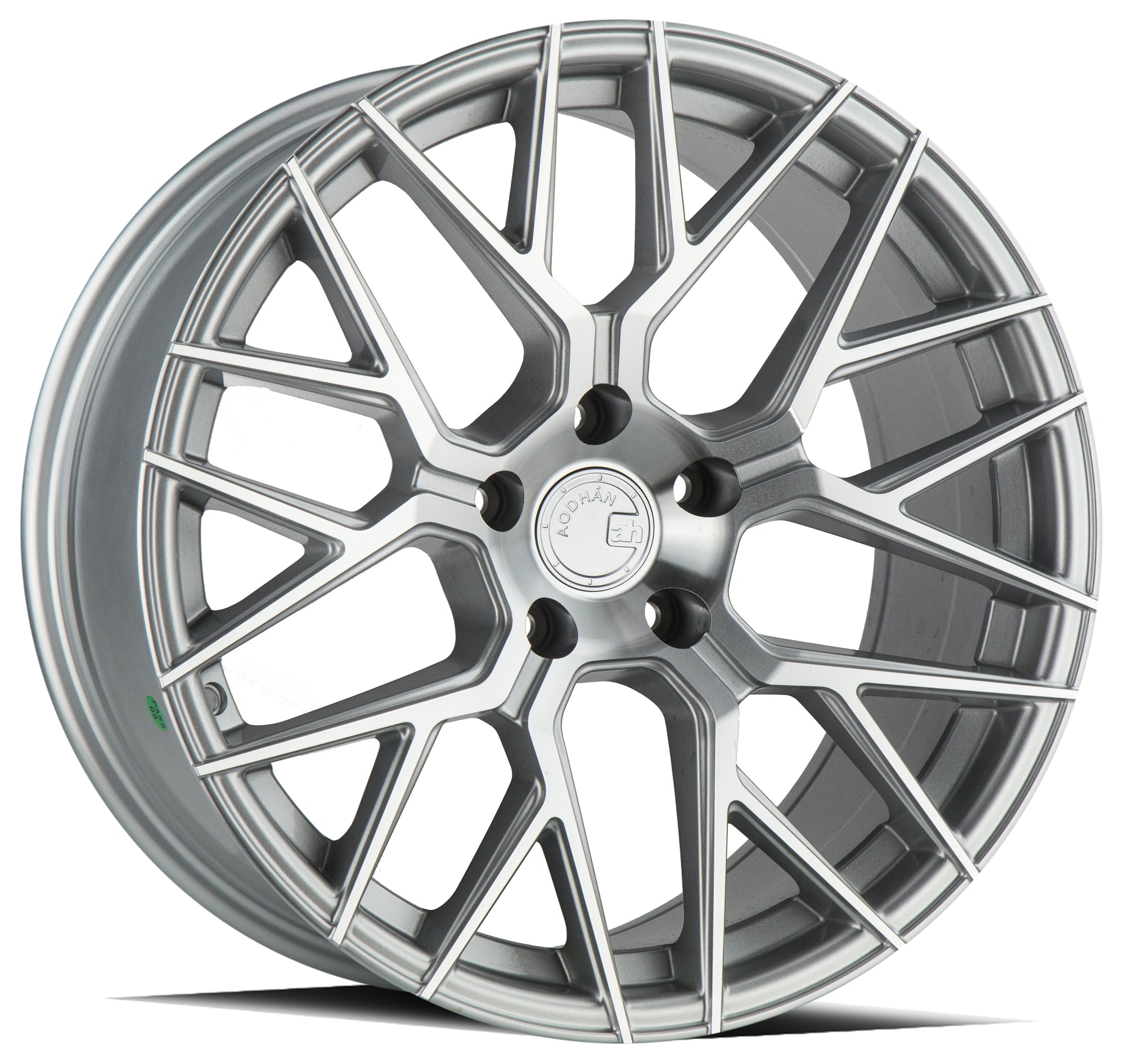 Aodhan LS009 18x8.0 5x100 +35 Silver Machined Face