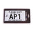 NRG MP-001-AP1 JDM Aluminum Mini License Plate With Suction Cups - AP-1