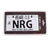 NRG MP-001-NRG JDM Aluminum Mini License Plate With Suction Cups - NRG