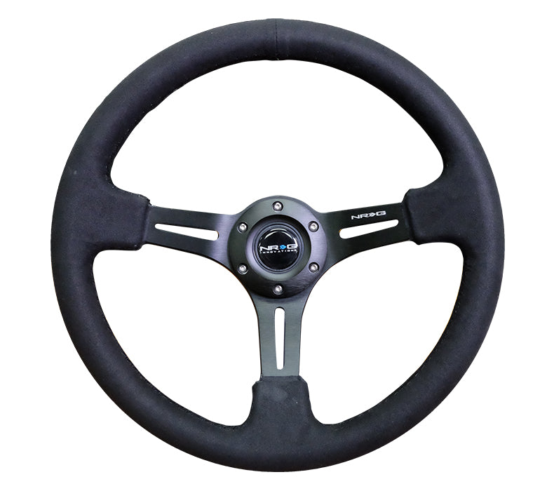 NRG RST-018SA 350mm Alcantara Reinforced Steering Wheel