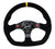 NRG RST-024D-MB-S-Y 320mm Suede Reinforced Steering Wheel