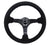 NRG RST-036MB-S-RD 350mm Suede Steering Wheel