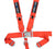 NRG SBH-5PCRD Red SFI 16.1 5 Point 3 inch Seat Belt Harness with Latch