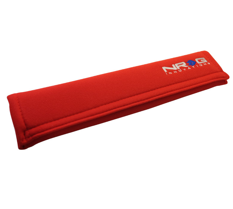 NRG SBP-35RD Long Red Seat Belt Pads 3.5" x 17.3"