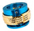 NRG SRK-210BL-CG Blue Body / Chrome Gold Pyramid Ring Quick Release Gen 2.1