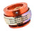 NRG SRK-210OR-MC Orange Body / Neochrome Pyramid Ring Quick Release Gen 2.1
