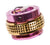 NRG SRK-210PK-CG Pink Body / Chrome Gold Pyramid Ring Quick Release Gen 2.1