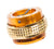 NRG SRK-210RG-CG Rose Gold Body / Chrome Gold Pyramid Ring Quick Release Gen 2.1