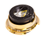 NRG SRK-280BK-CG Black / Chrome Gold Ring Quick Release Gen 2.8