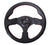 NRG RST-012R-RS 320mm Leather Reinforced Racing Steering Wheel