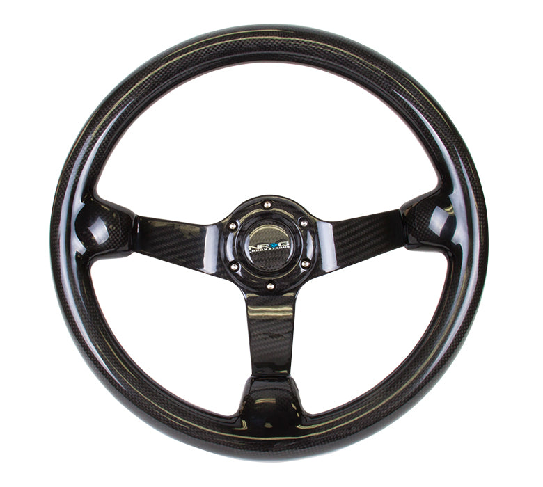 NRG ST-036CF-1 350mm Deep Dish Full Carbon Fiber Steering Wheel