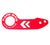 NRG TOW-110RD Anodized Red Universal Fitment Rear Tow Hook