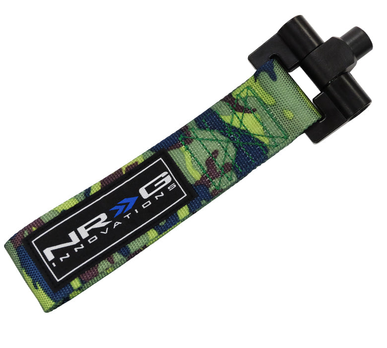 NRG TOW-163CM1 Mazda 3 / Mazdaspeed 3 2004 - 2007 Camo Bolt in Tow Strap 5,000lbs Limit