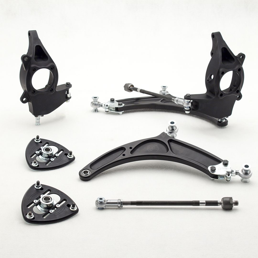 Wisefab Mitsubishi EVO 7 8 9 Front Suspension Drop Knuckle Kit