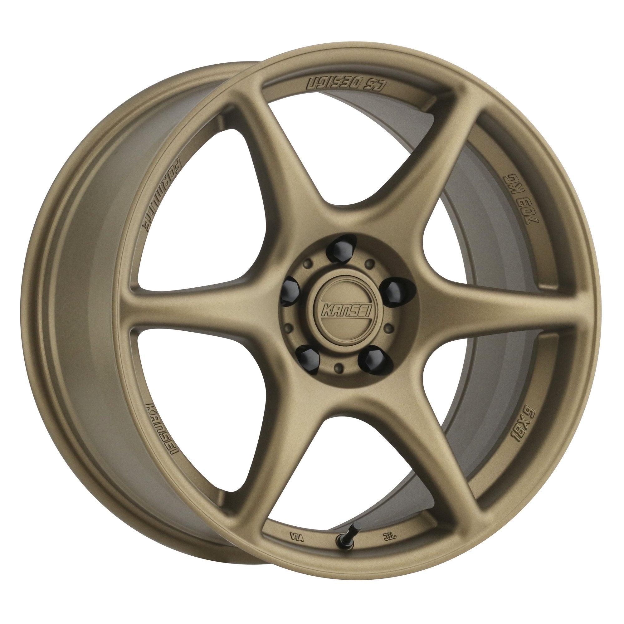 Kansei Wheels K11B TANDEM 18x9.5 5X114.3 BRONZE +22mm offset