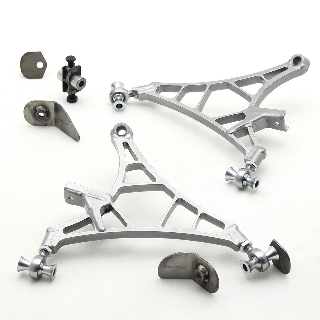 Wisefab Honda Civic EP3 Rally Front Lower Control Arm Kit