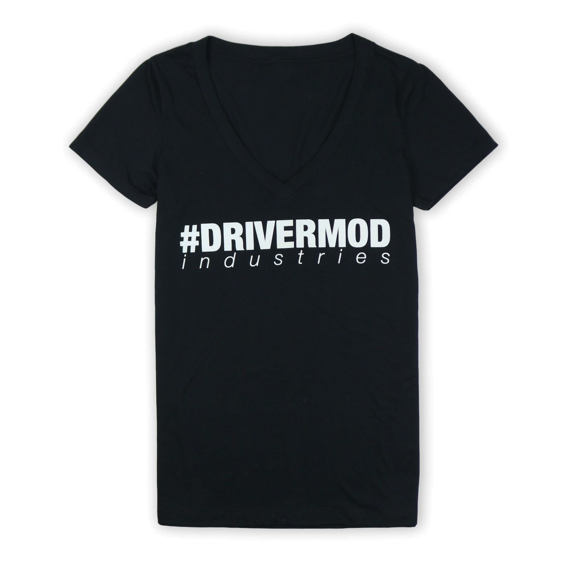 #DriverMod Industries Womens V-Neck